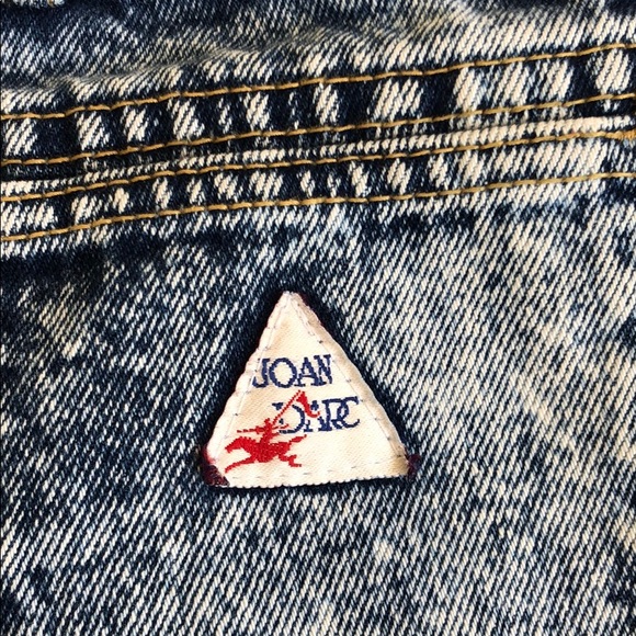 (Sold) Vintage JOAN D'ARC High Rise Acid Washed Mo - Picture 5 of 8